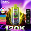 Bang Legend 120K Blueberry Ice / Kiwi Passion Fruit Guava / Triple Melon / Peach Pineapple / Passionate Kiss