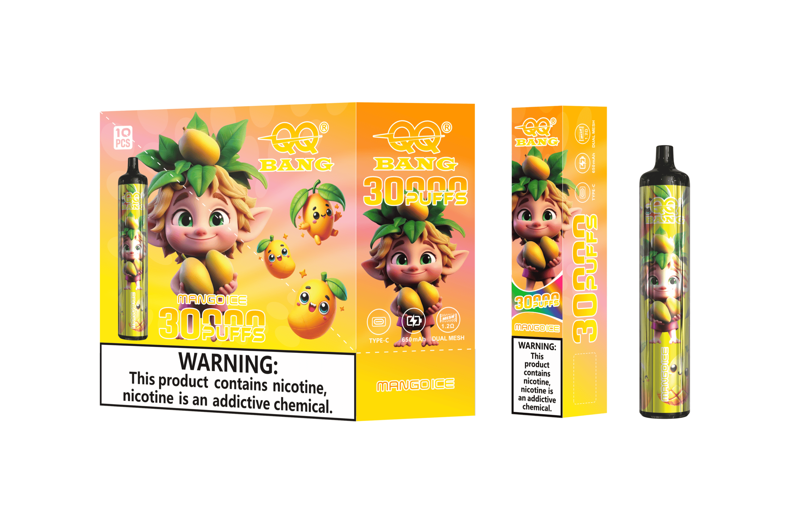 QQ Bang 30K Mango Ice – Bild 2