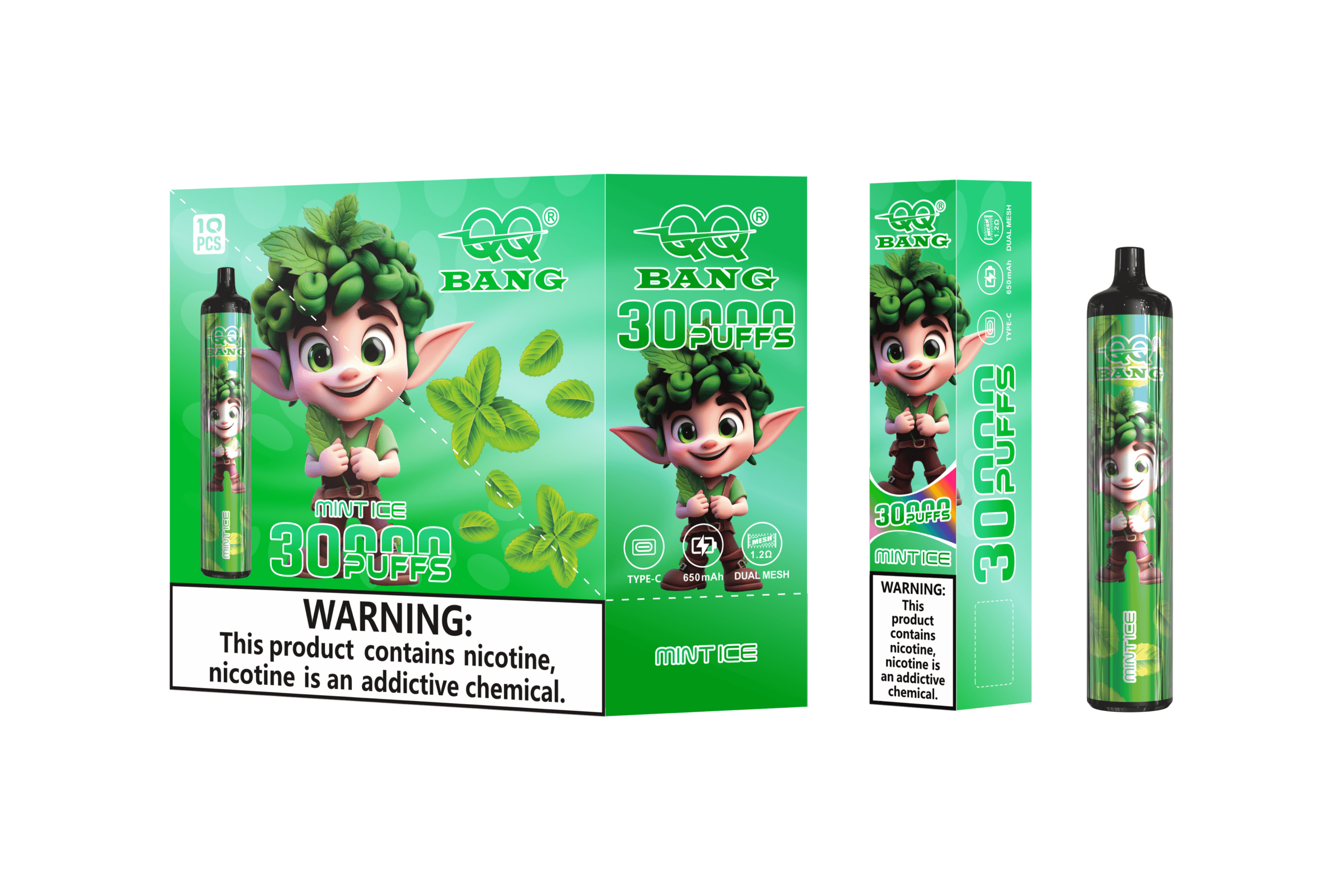 QQ Bang 30K Mint Ice – Bild 2