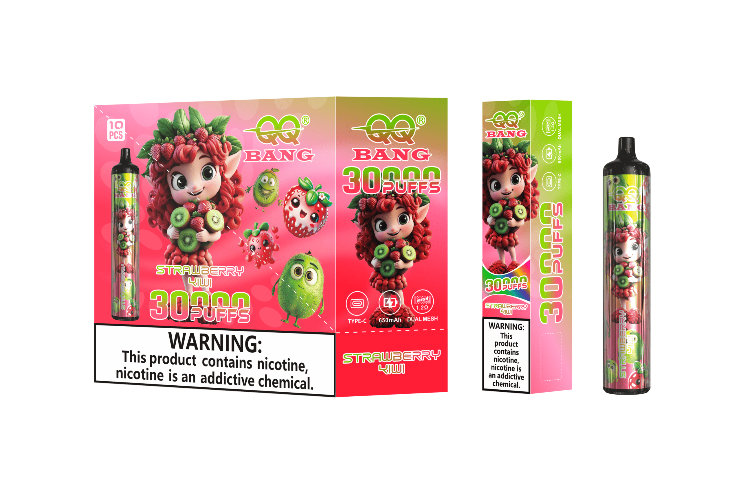QQ Bang 30K Strawberry Kiwi