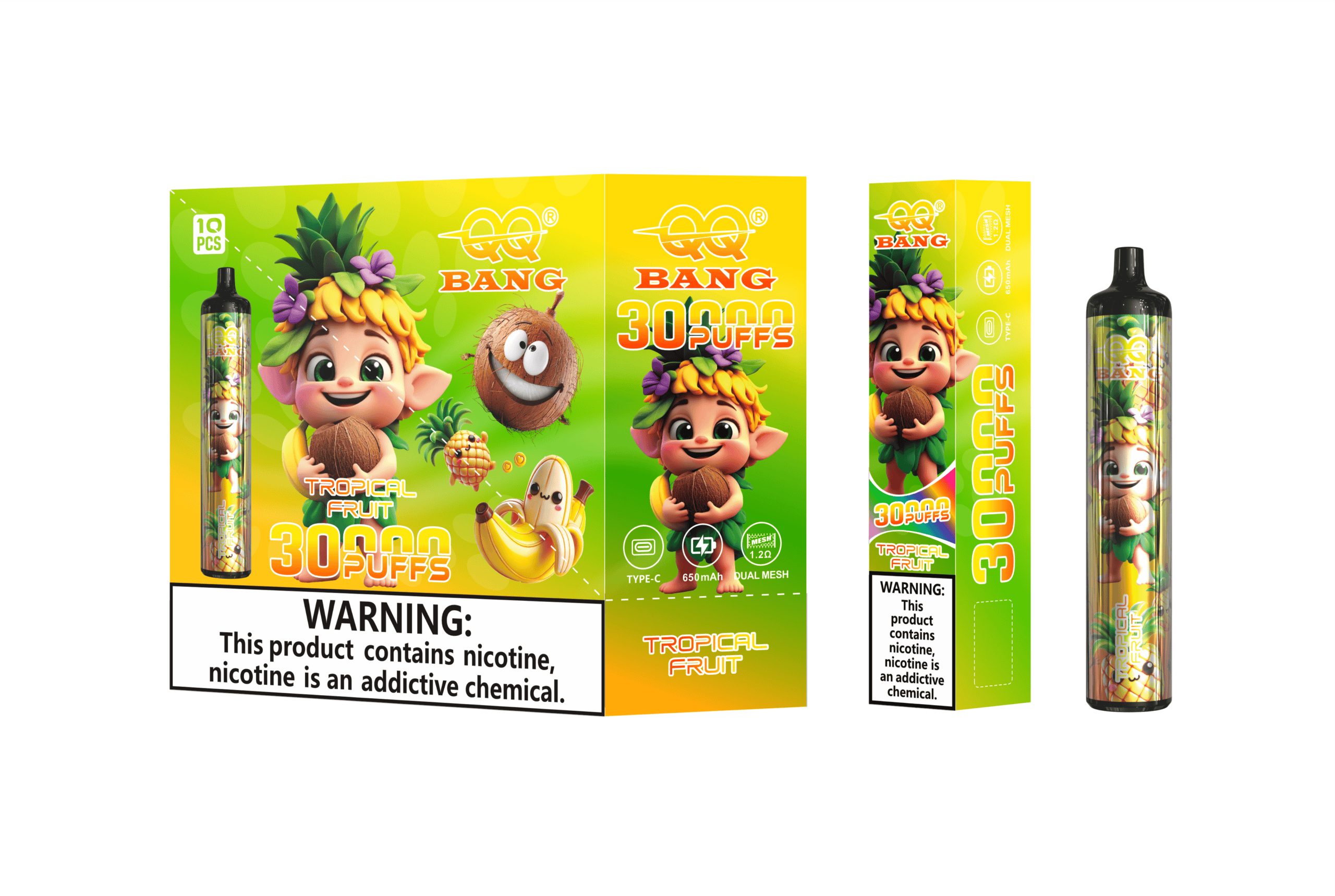 QQ Bang 30K Tropical Fruit