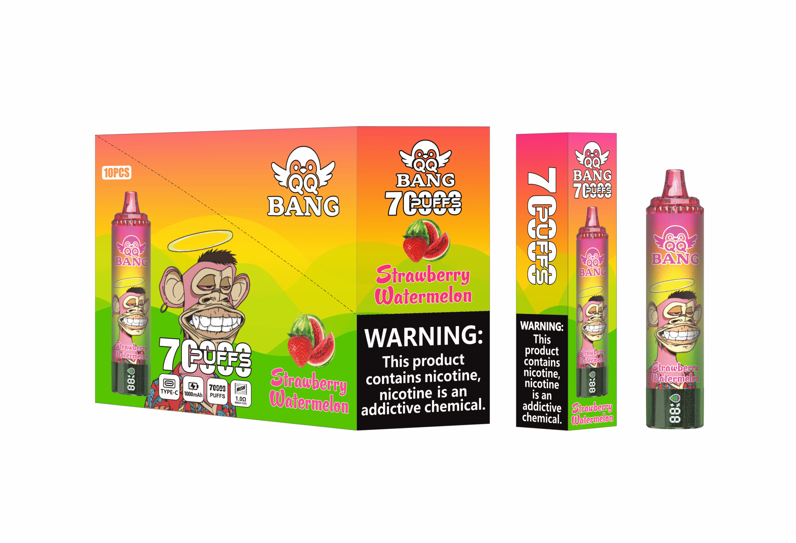 QQ Bang 70K Strawberry Watermelon – Image 2
